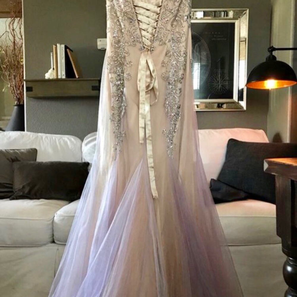 Excellent condition~ Rhinestone Formal Dress - Picture 2 of 6